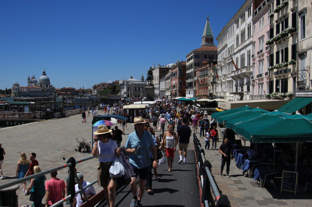 Venedik Sokaklarından Görünüm Mega Italya