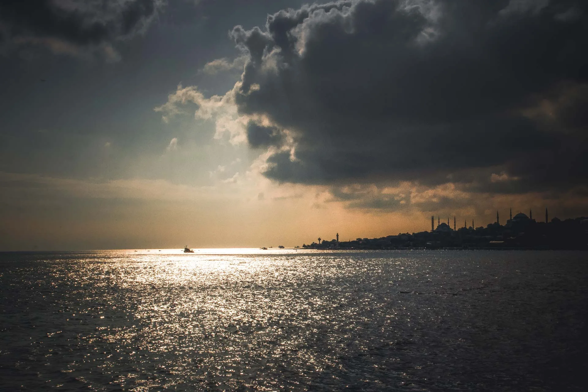 İstanbul'da Gün Batımı