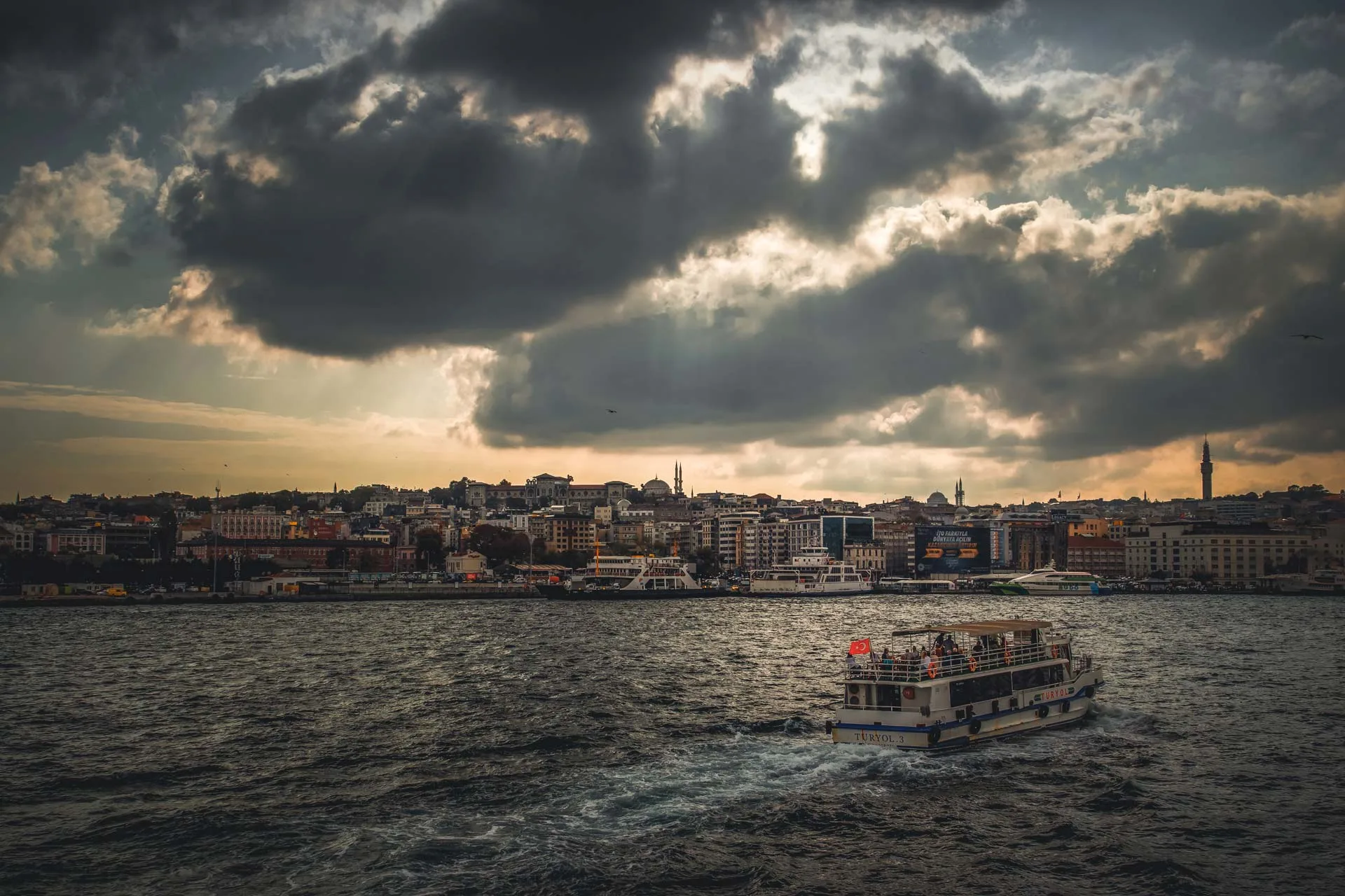İstanbul'da Gün Batımı