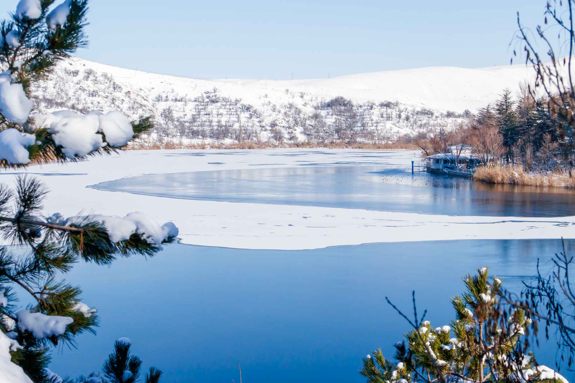 Eymir Gölü 2019 Buzlu Göl Çekergezer Hakan Aydın Fotoğrafları